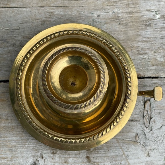 Vintage Brass candlestick holder - Picture 8 of 9